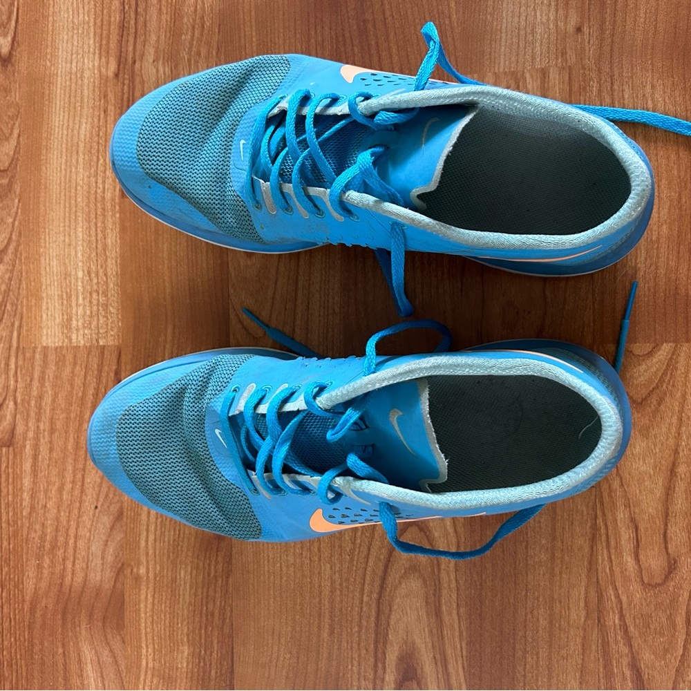 Blue Nikes